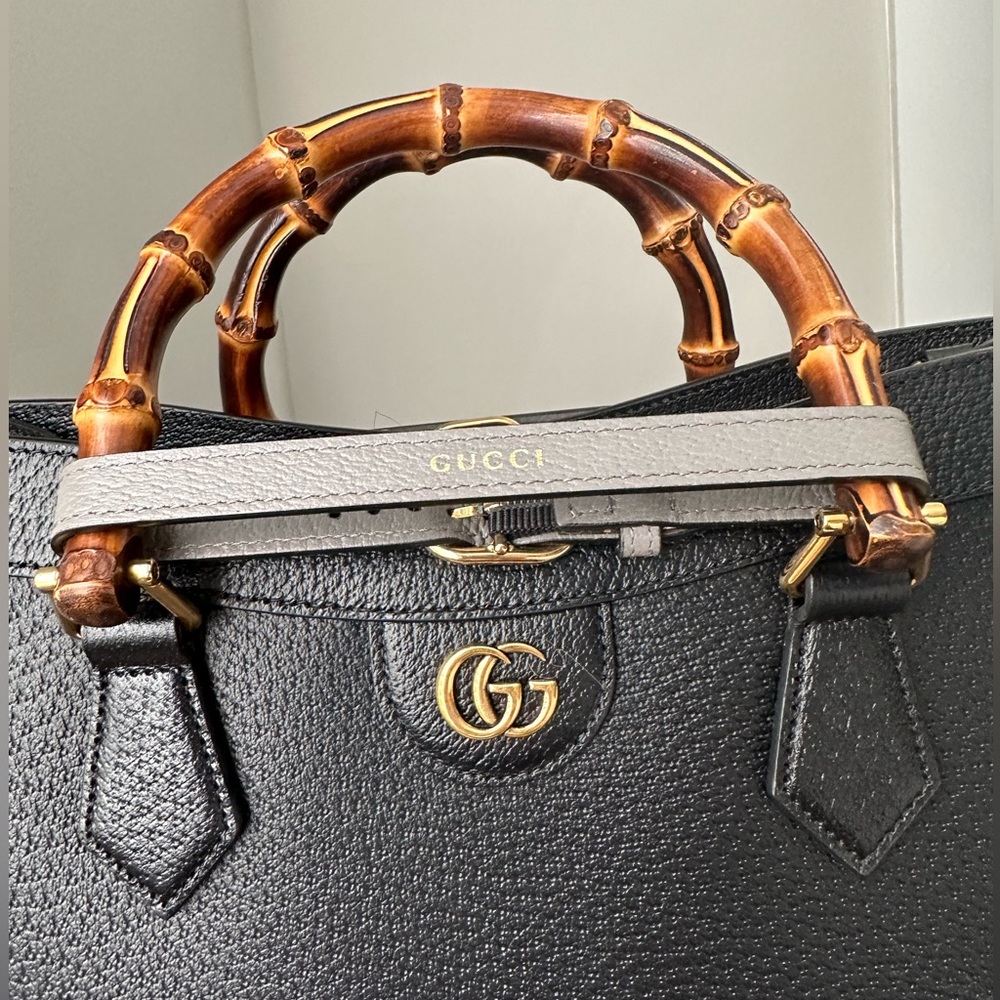 GUCCI Diana Medium Tote - black - Picture 9 of 11